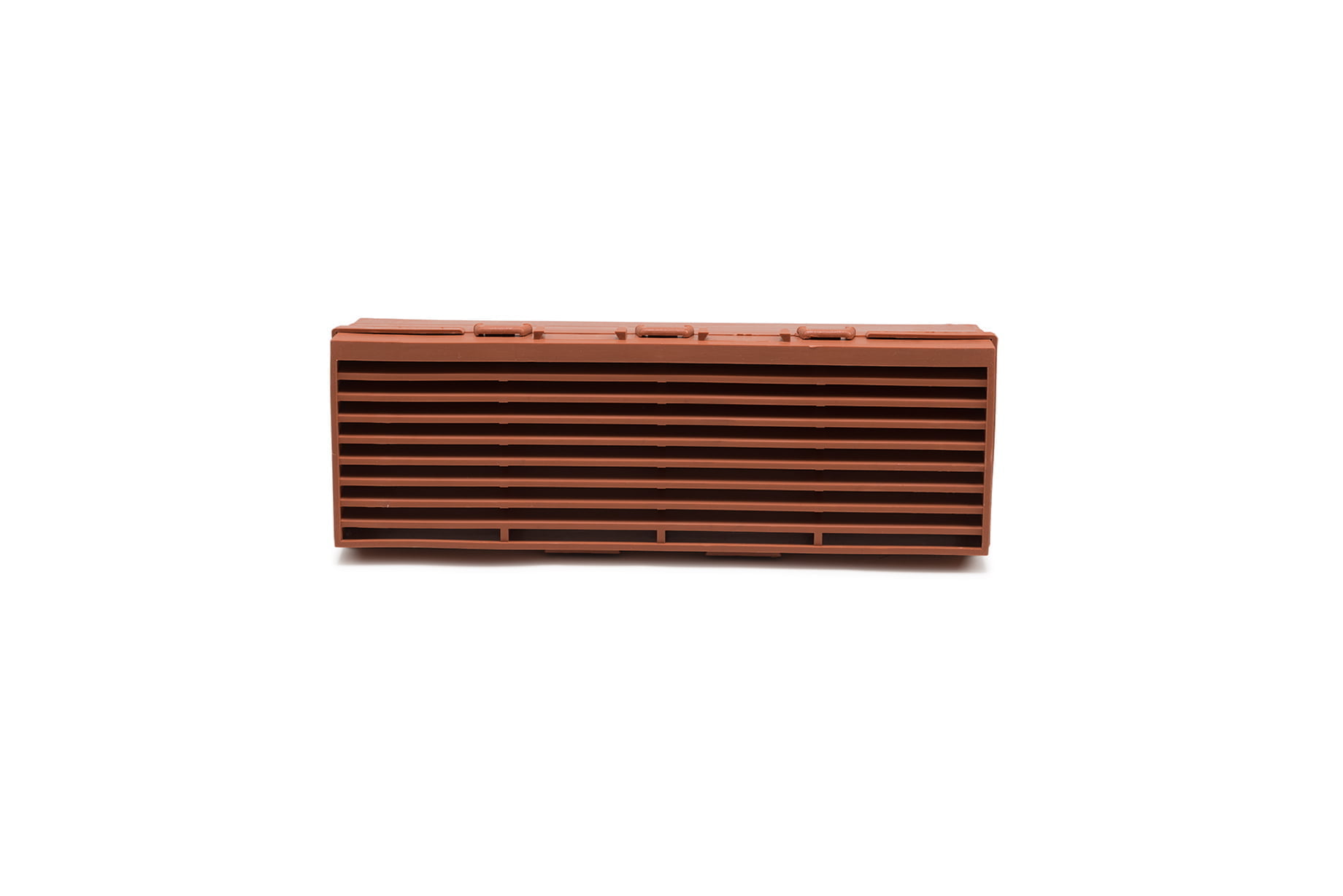 Stand alone photo of the terracotta combination brick vent