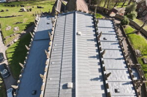 Unprecedented GRP roofing installation on Grade I listed church stops lead theft