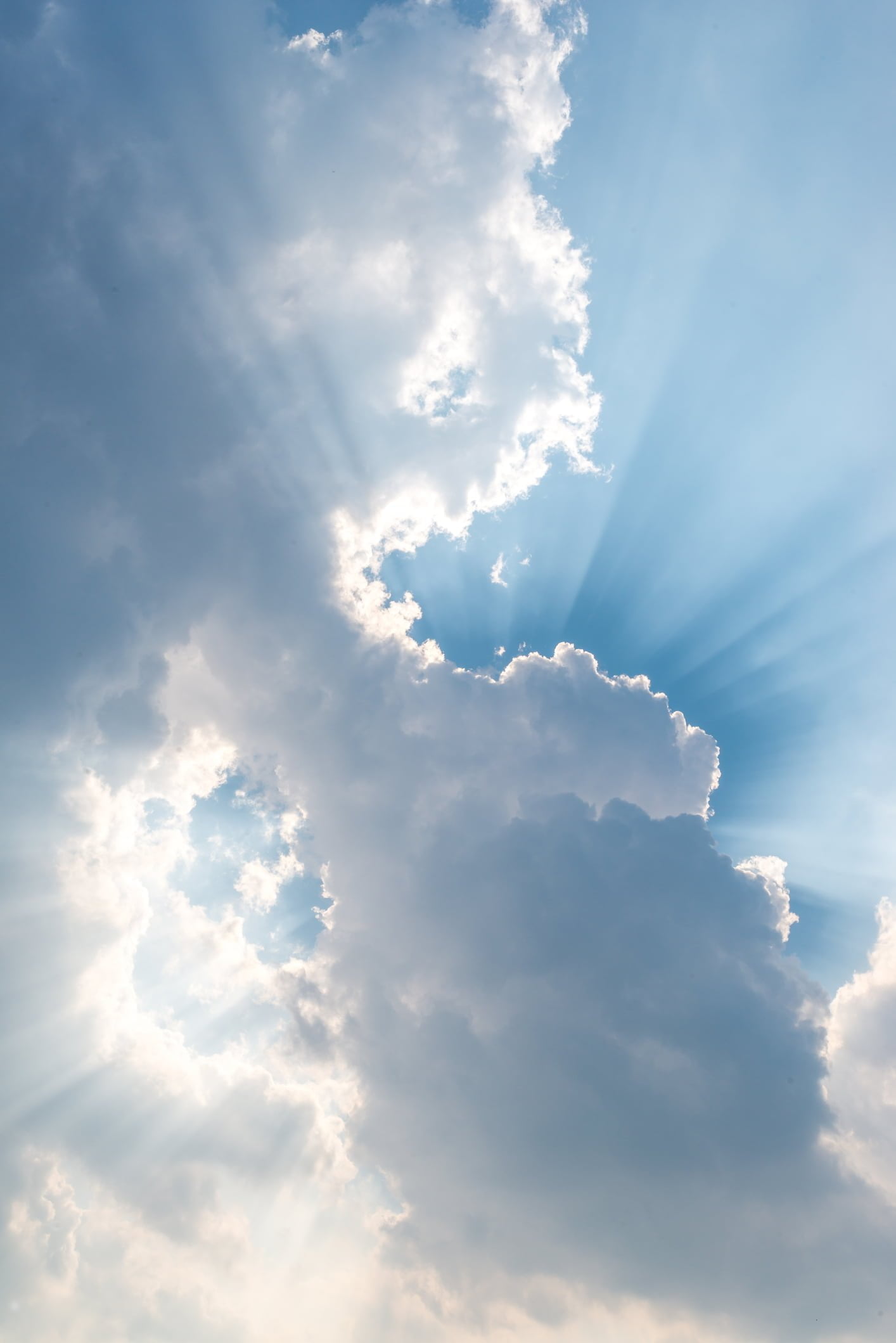 Sunshine through the clouds